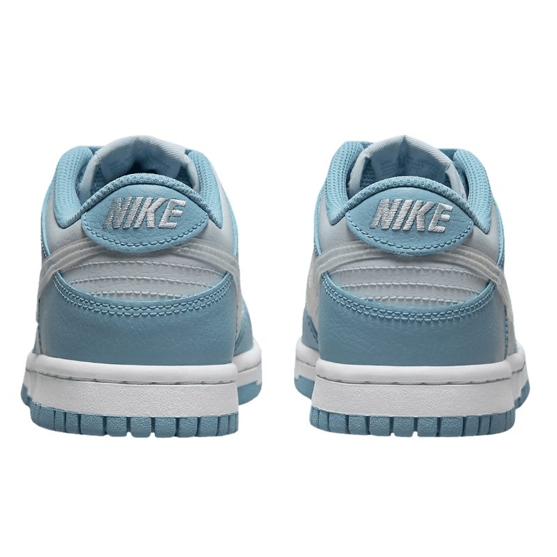 Dunk Low Clear Swoosh Blue