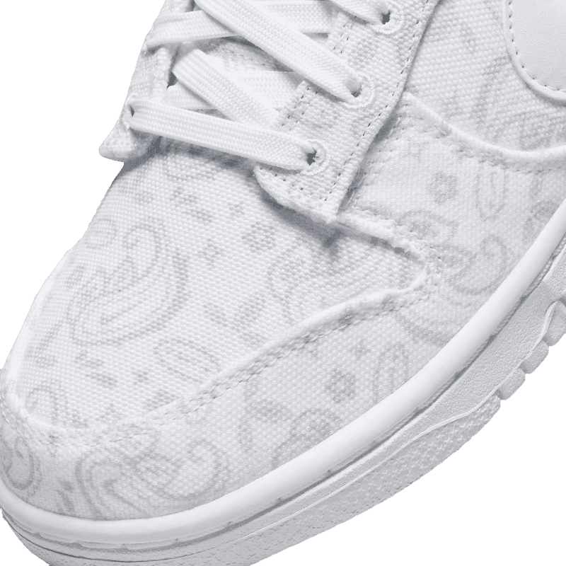 Dunk Low White Paisley