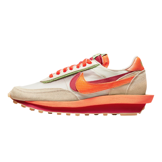 Nike Sacai x Clot LDWaffle Orange Blaze