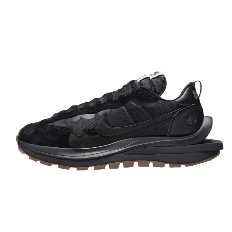 Nike x Sacai VaporWaffle Black and Gum
