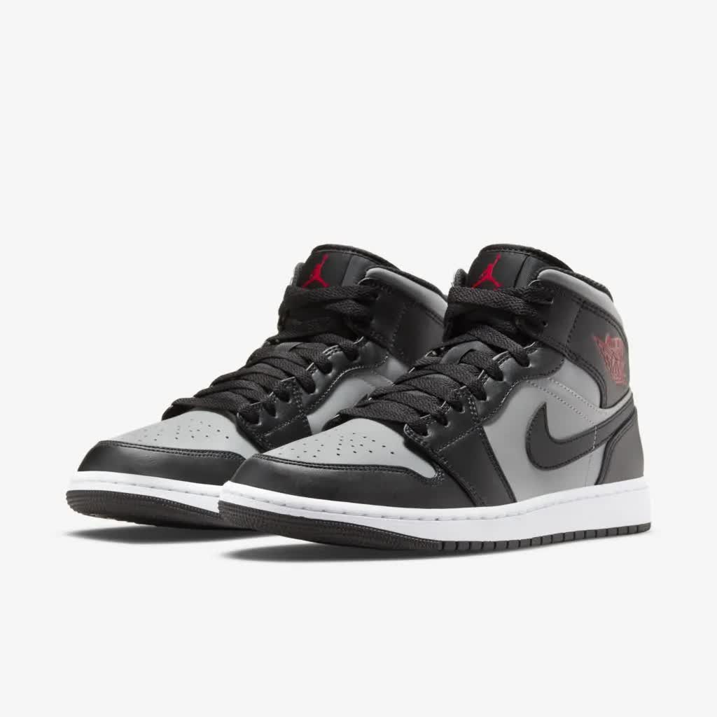 Air Jordan 1 Mid Shadow Red